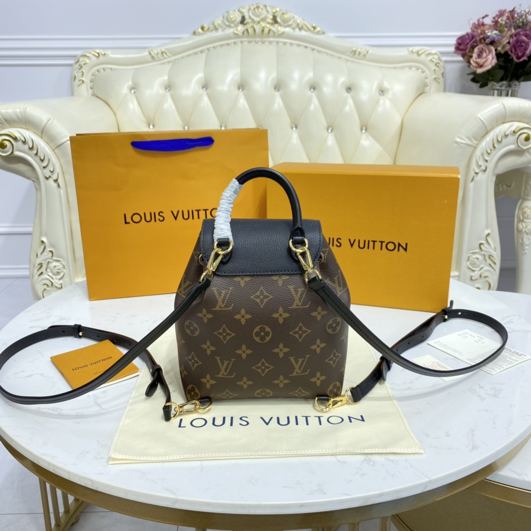 Louis Vuitton MONTSOURIS BB BACKPACK Monogram M45516 Black